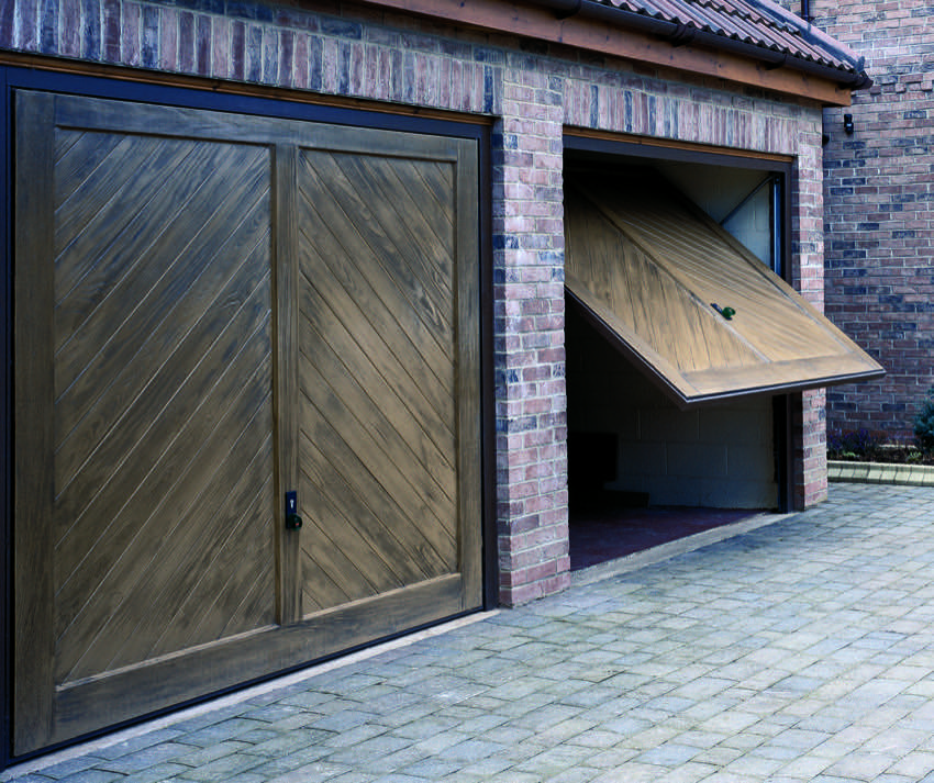 twin-wooden-garage-door